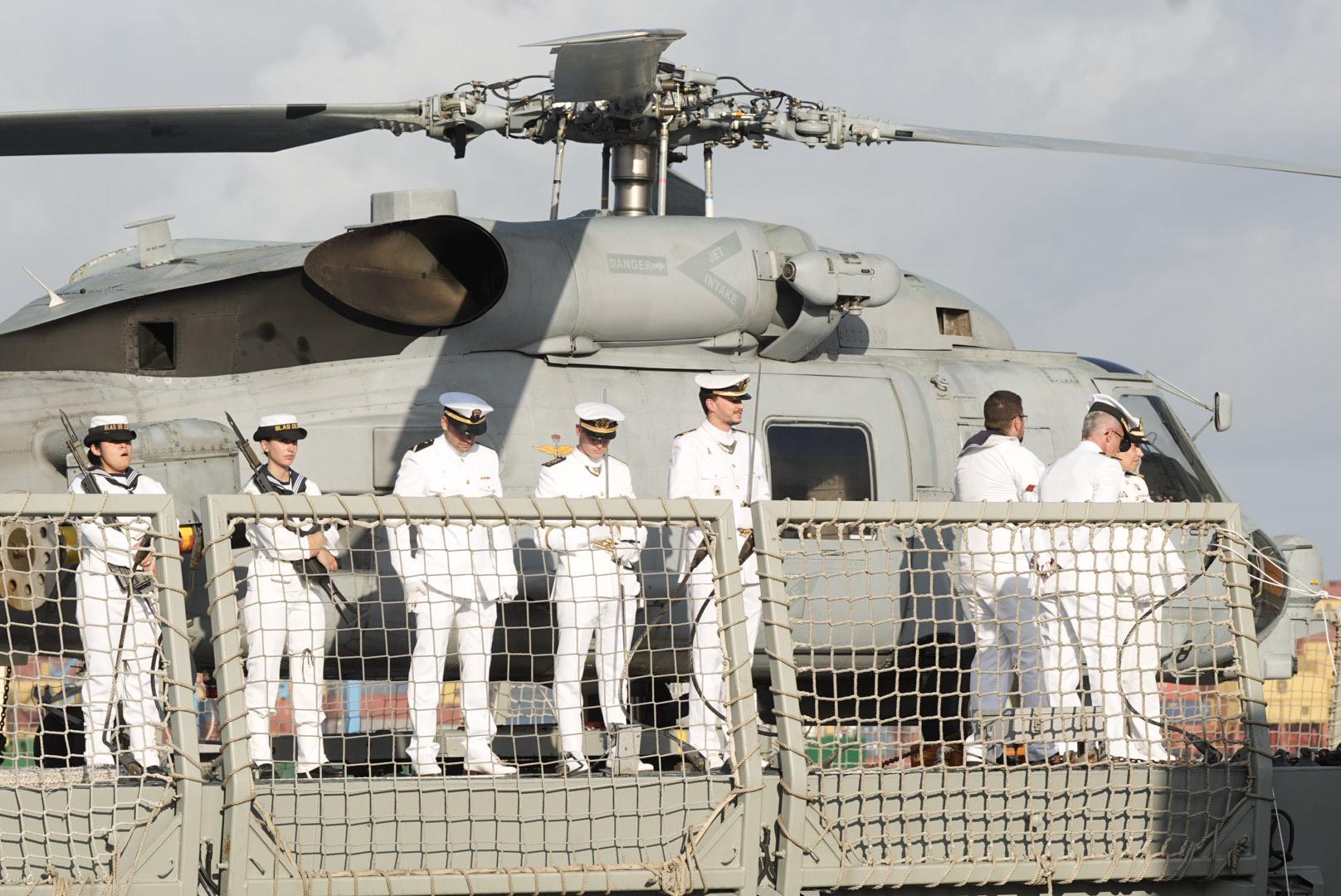 La marcha de la princesa Leonor del Puerto de Las Palmas, en imágenes