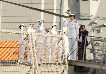 La princesa Leonor parte de Gran Canaria rumbo a su más compleja formación de combate a 550 kilómetros de Canarias