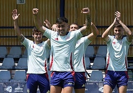 Moleiro, con la sub-21 española.