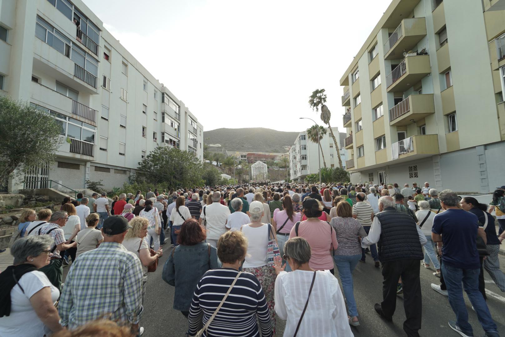 Procesión de los hospitales a la Catedral. 