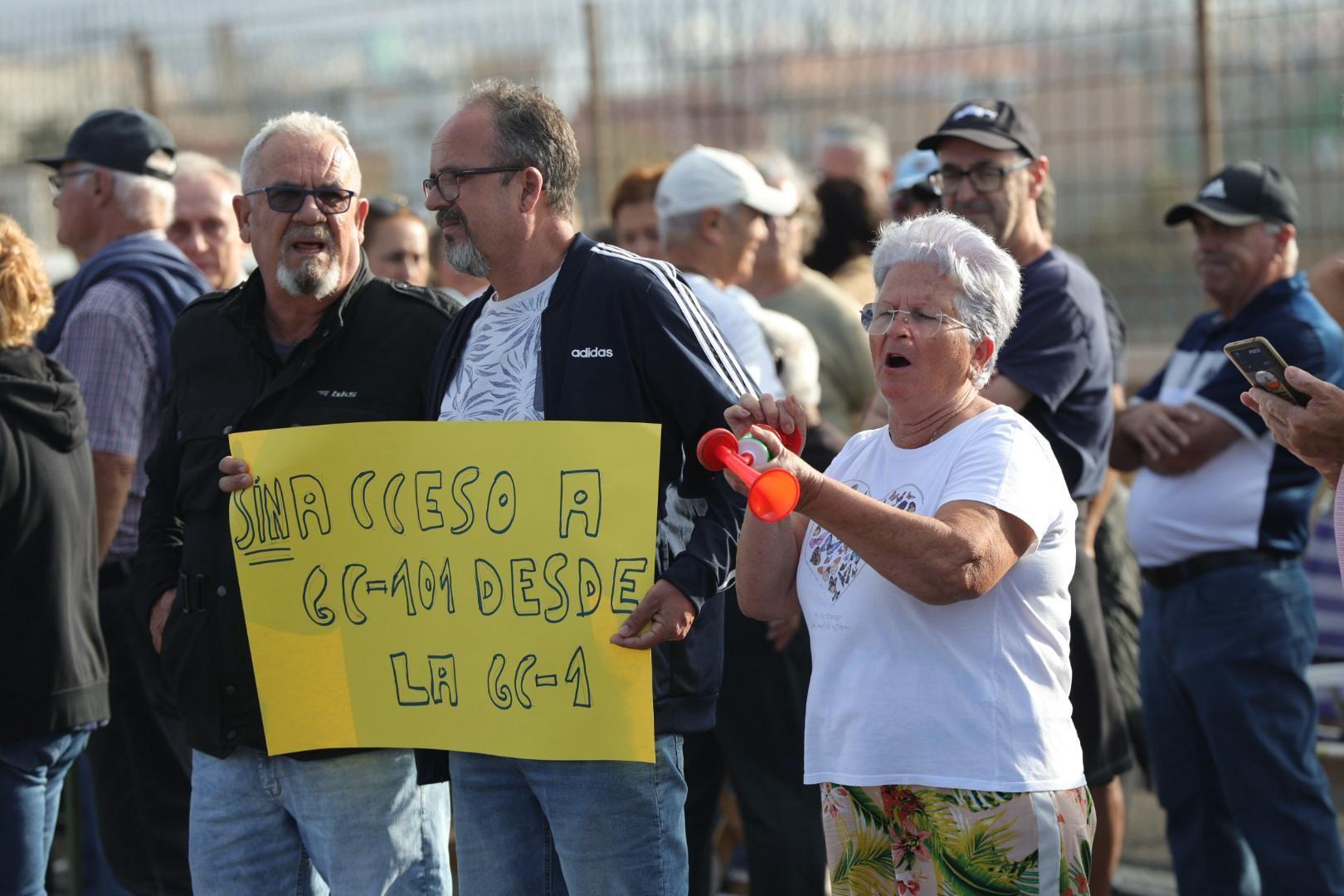 La Pardilla insiste por el acceso de la GC-1