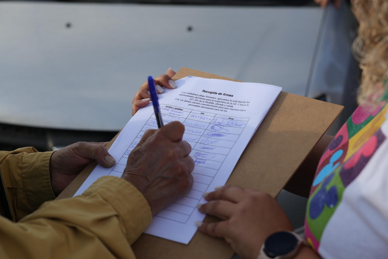 La Pardilla insiste por el acceso de la GC-1