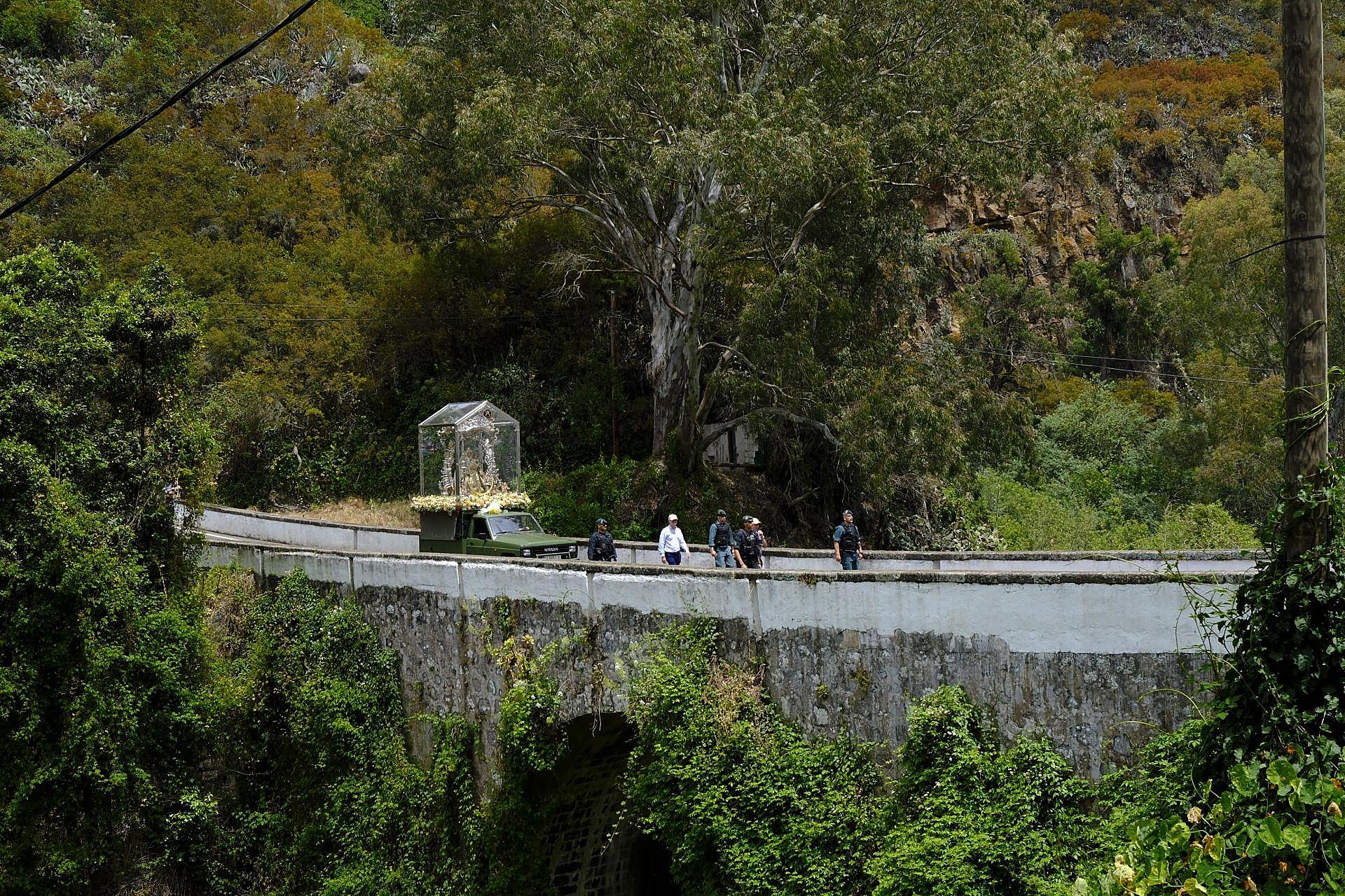 La subida de la Virgen del Pino 2025