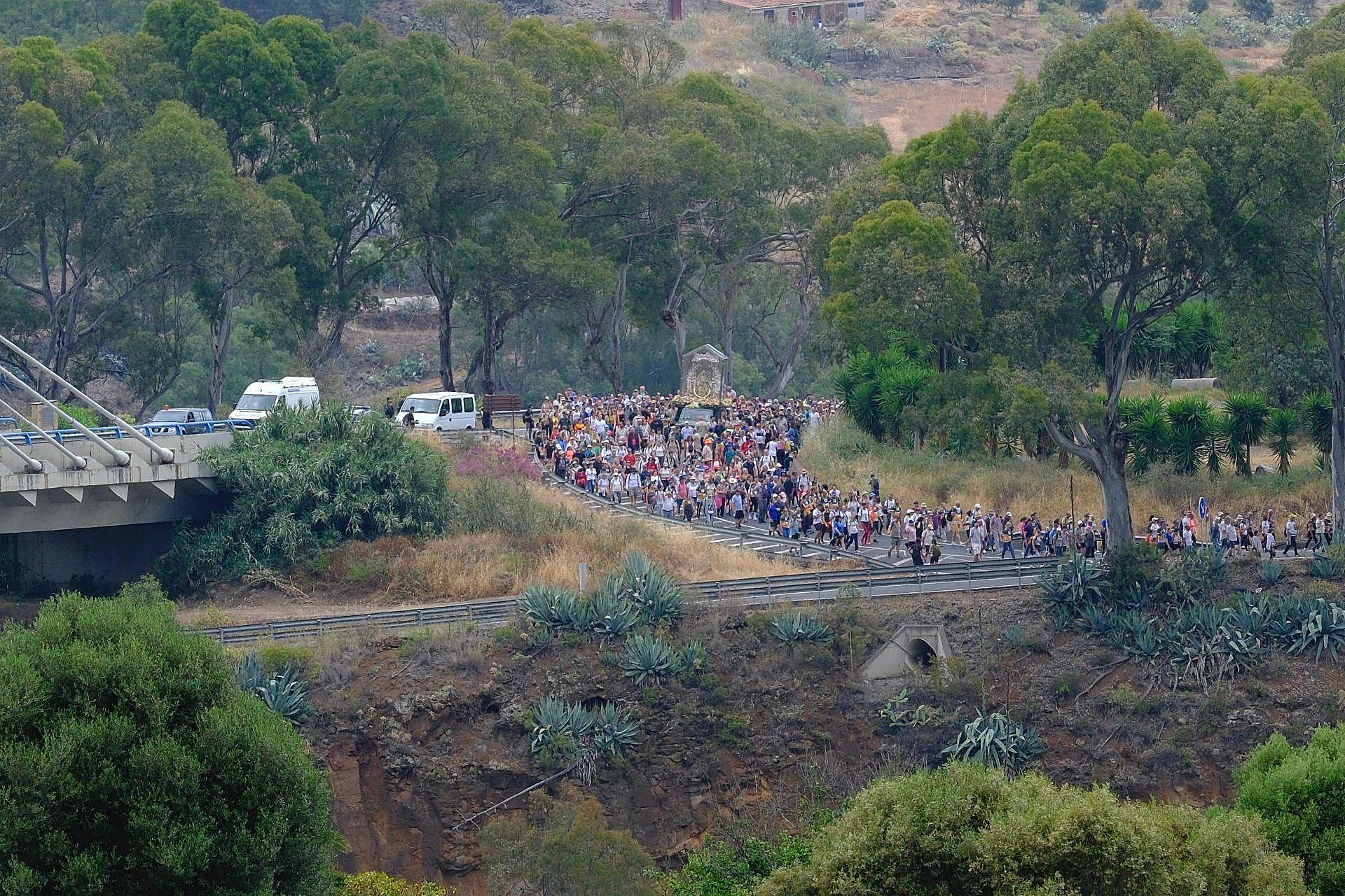 La subida de la Virgen del Pino 2025