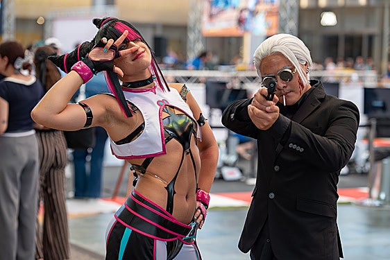 Momento de la pasarela Cosplay.