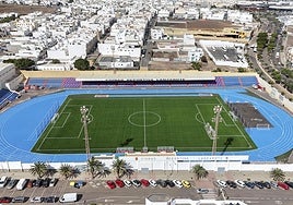 Vista aérea de las instalaciones mejoradas.