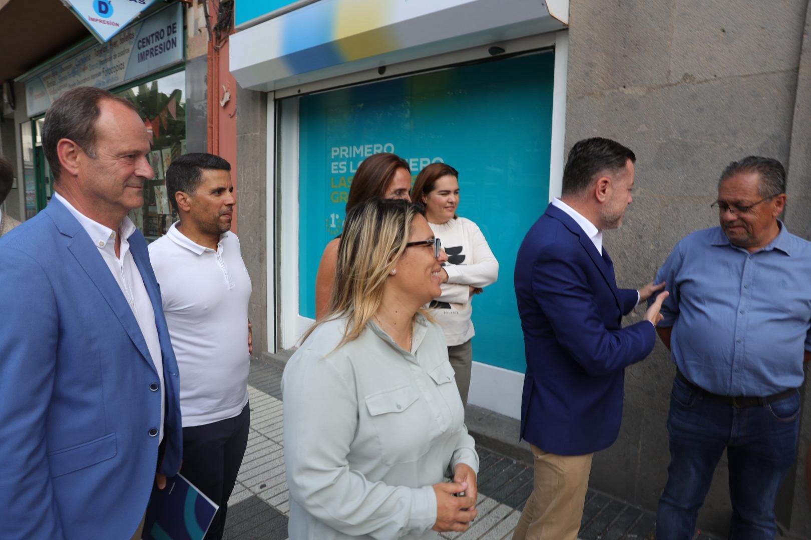 Inauguración de la sede de Primero Canarias