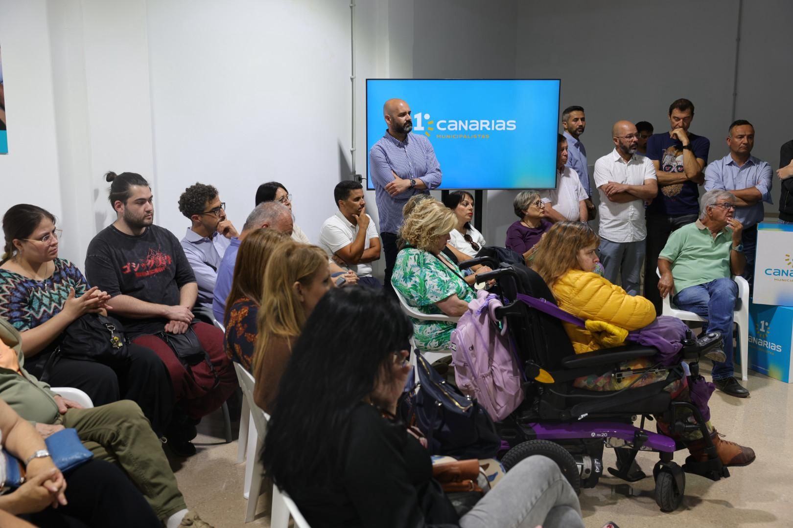 Inauguración de la sede de Primero Canarias