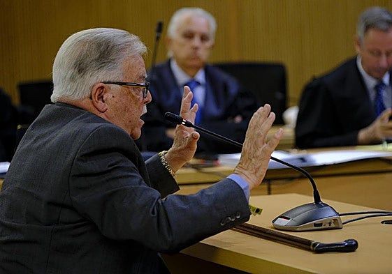 José Miguel Bravo de Laguna declaró este miércoles como testigo.