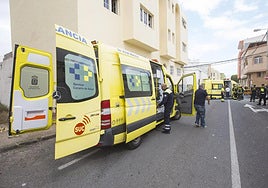 Imagen de archivo de actuaciones de ambulancias.