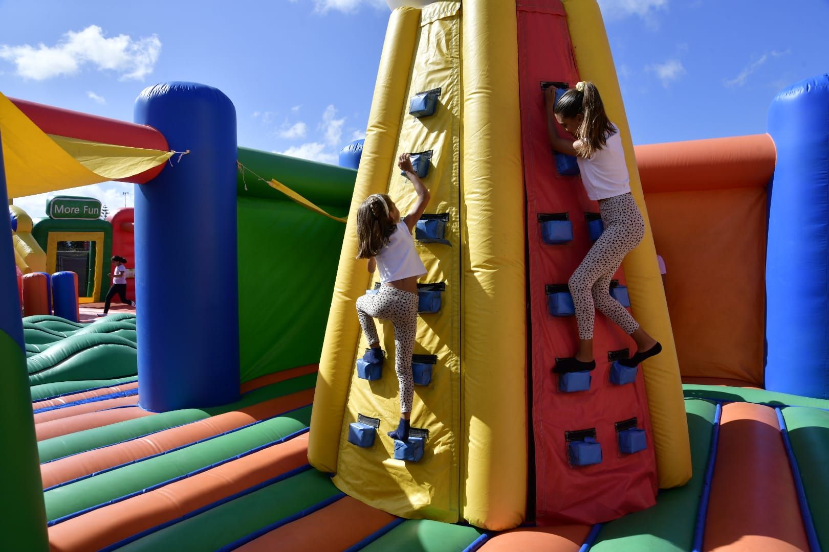 El parque hinchable más grande del mundo, en imágenes