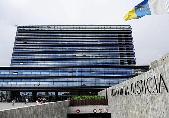 Edificio de la Ciudad de la Justicia en Las Palmas de Gran Canaria.