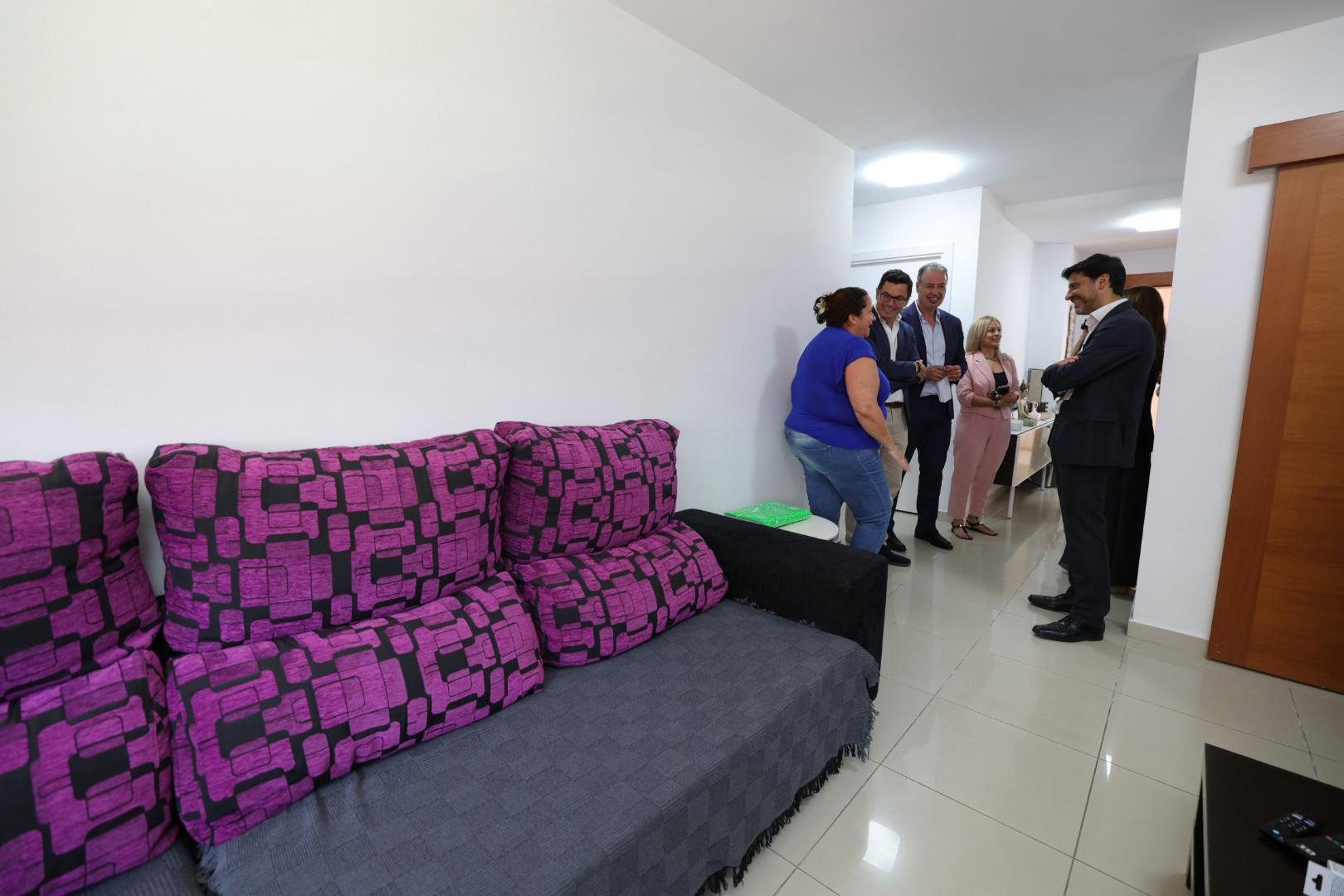 Entrega de nuevas viviendas sociales en Ciudad del Campo