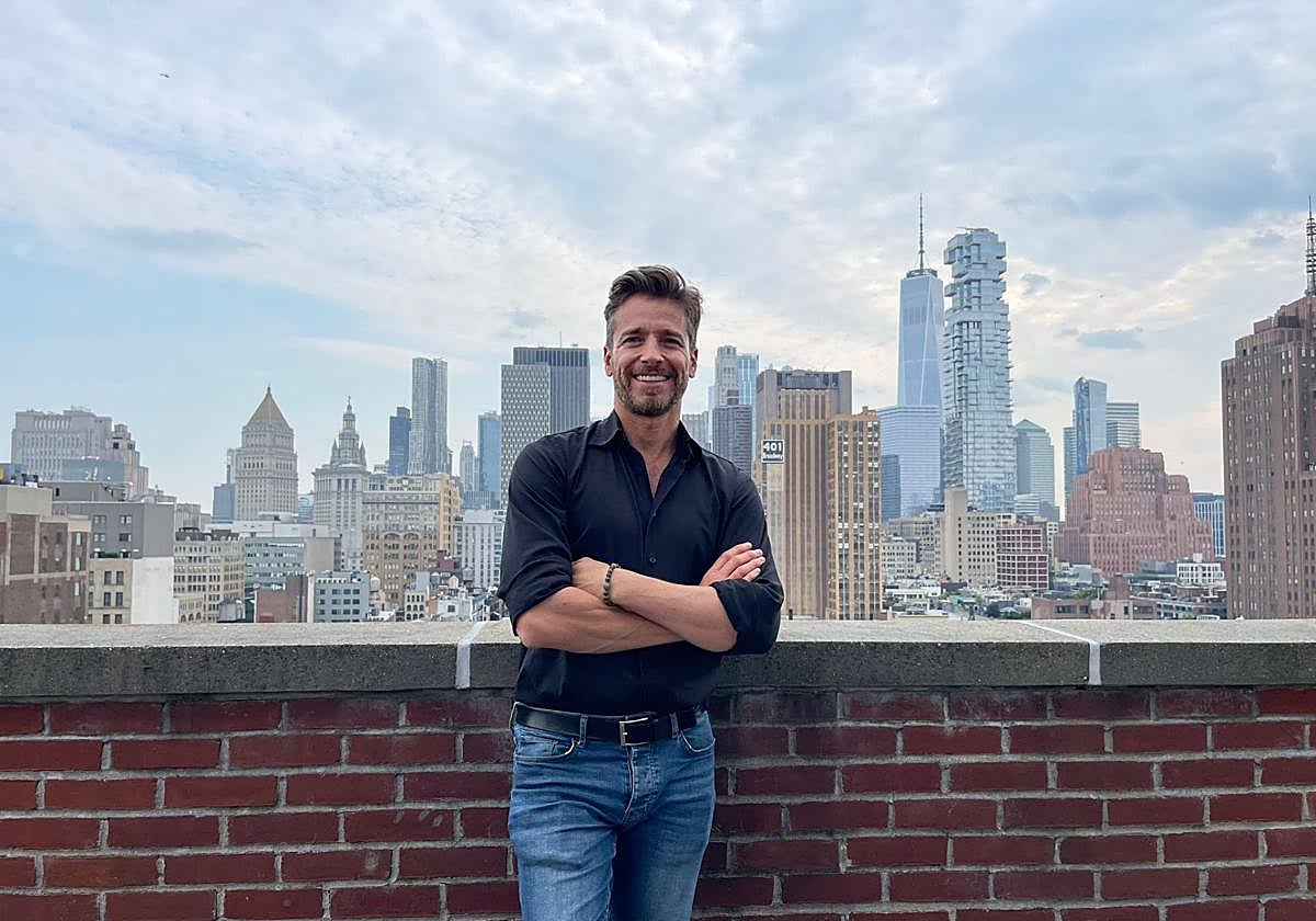 Damián Perea, en Nueva York.