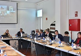 Foto de archivo de una reunión del consejo social de la ULPGC este año.