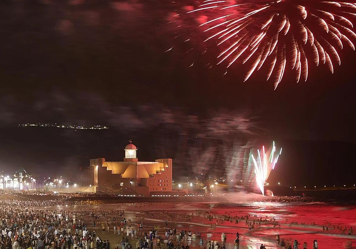 Imagen de archivo de la noche de San Juan 2024.