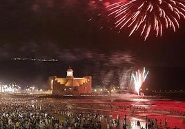 Imagen de archivo de la noche de San Juan 2024.