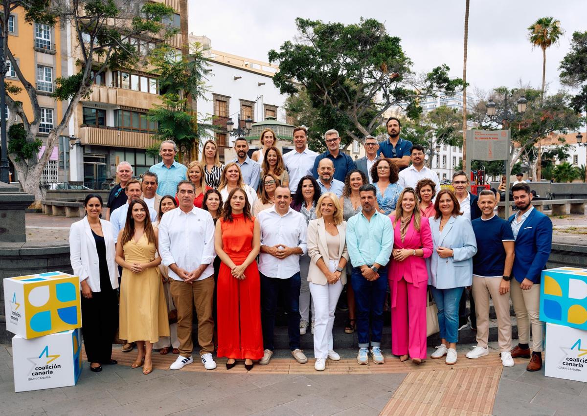Imagen secundaria 1 - Esther Monzón lidera la carrera de CC por el asalto al Ayuntamiento de la capital grancanaria