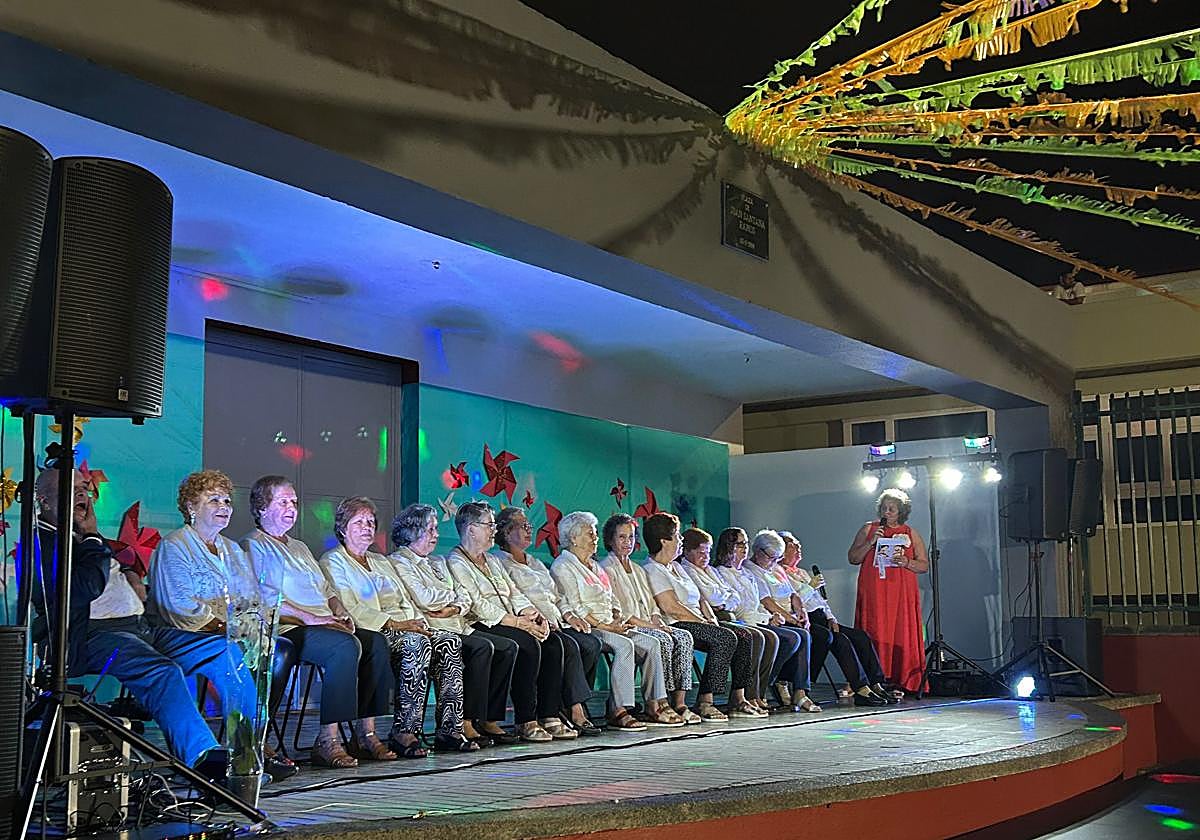 Imagen del pregón de las fiestas patronales en honor a Santa MAría Goretti.