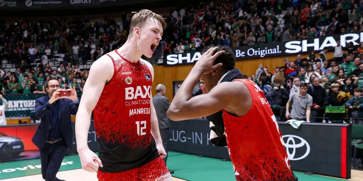 Marcis Steinbergs ruge con el BAXIManresa.