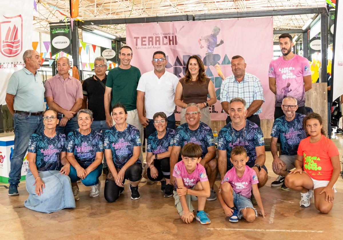 Presentación de la prueba en el mercado de la Biosfera.