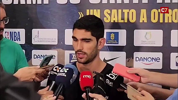 Aldama, "ilusionado" con su primer Eurobasket como líder de la selección