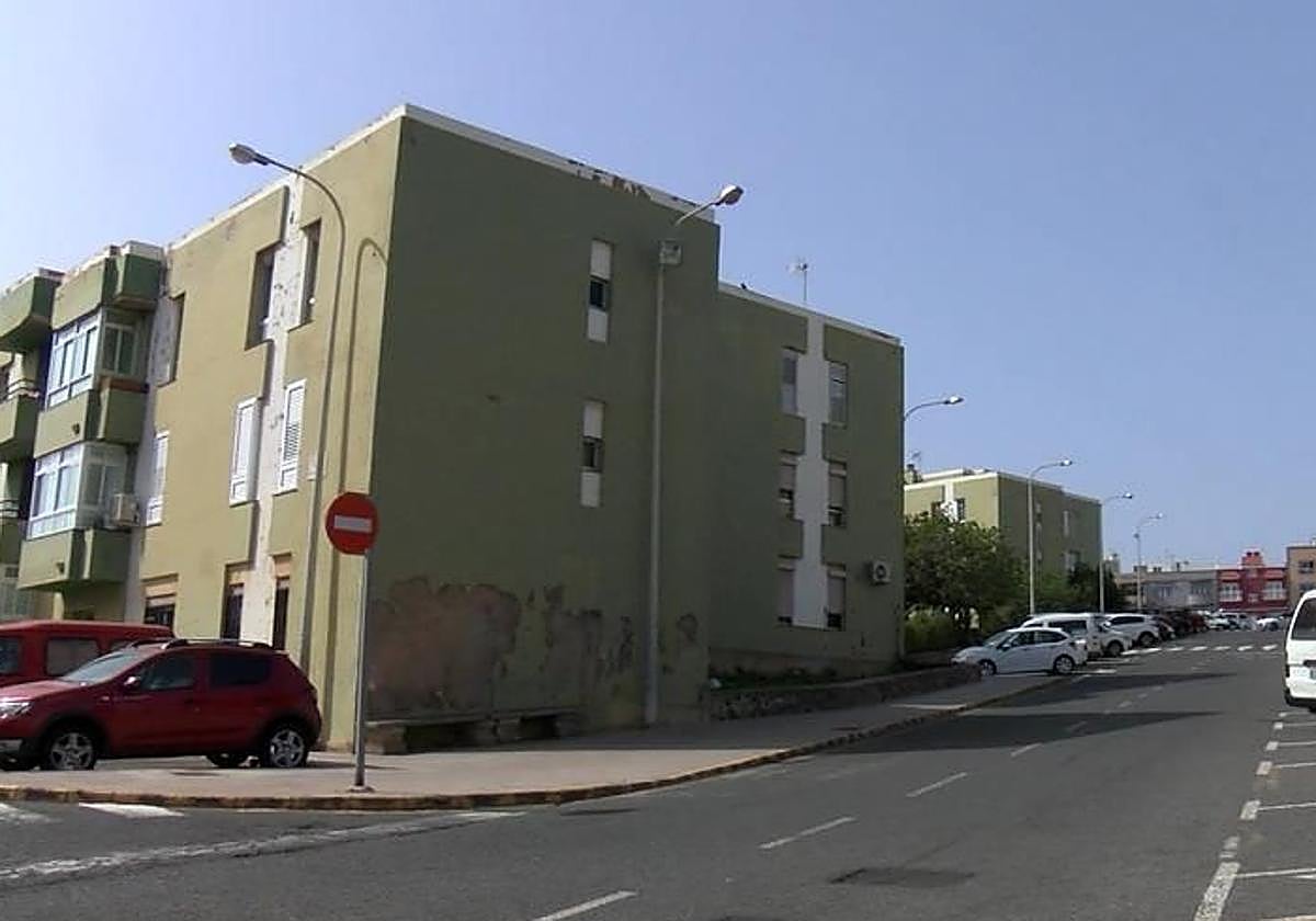 Imagen de archivo de viviendas de Cuesta Caballero.