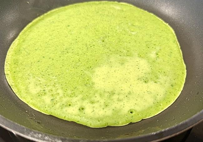 Cuajamos las crepes por ambos lados