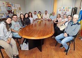 Imagen de la reunión mantenida este miércoles en el Ayuntamiento de Telde.