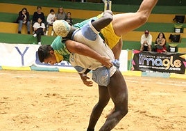 Gáldar Ybarra y Santa Rita es sinónimo de buenas agarradas.