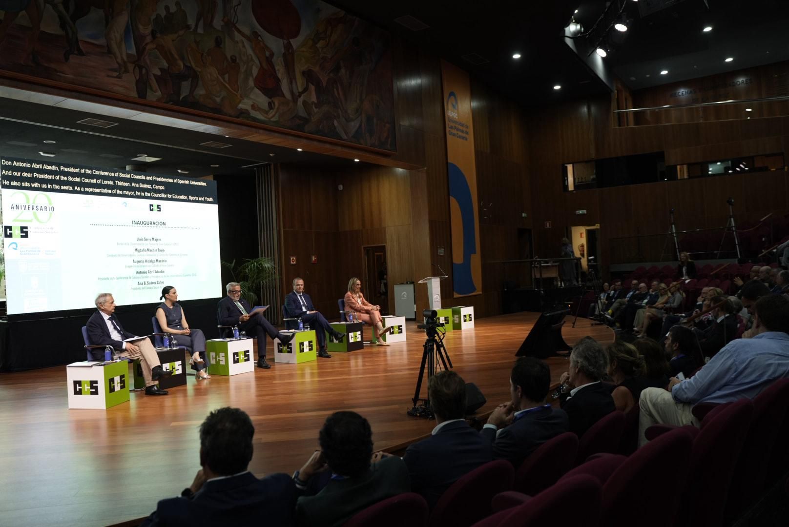 Imágenes de la celebración del 20 aniversario de la Conferencia de Consejos Sociales