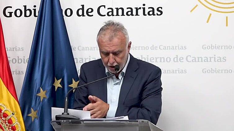 Ángel Víctor Torres anuncia los detalles del acuerdo Canarias-Estado sobre los menores no acompañados solicitantes de asilo