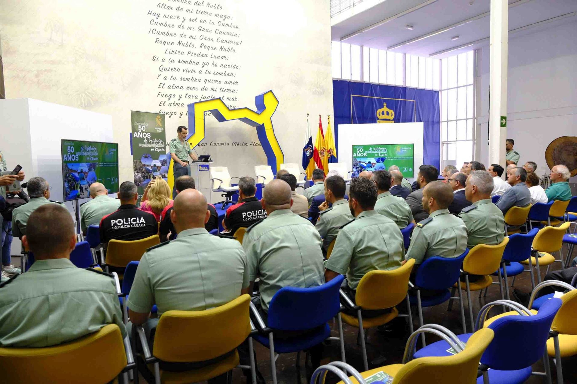 Imágenes de la celebración del 50 aniversario de la legislación ambiental en España