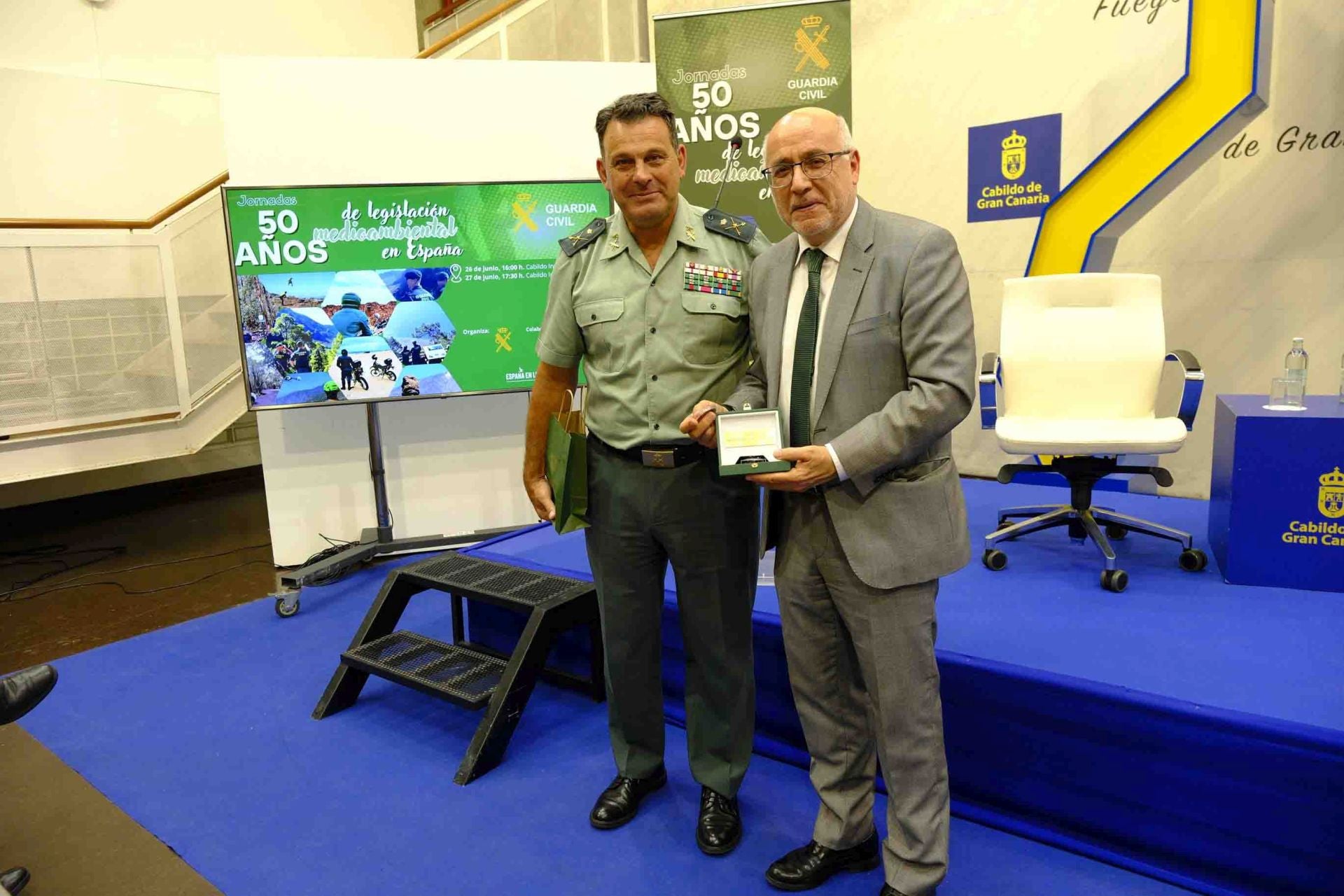 Imágenes de la celebración del 50 aniversario de la legislación ambiental en España