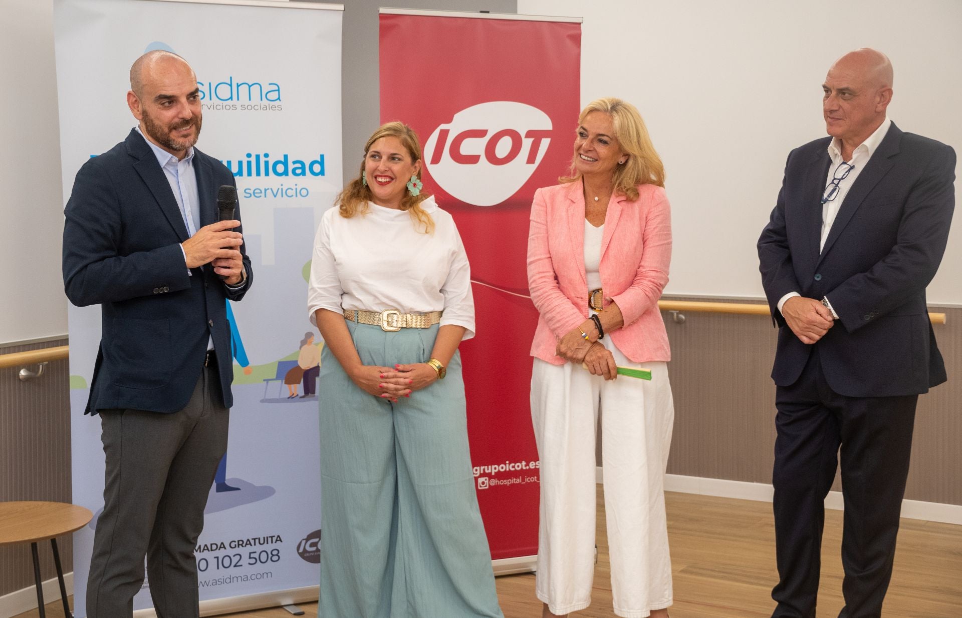 Asidma y Grupo ICOT abren las puertas del Centro de Día Santa Catalina