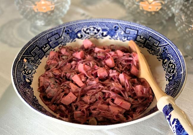 Ensalada de arenque
