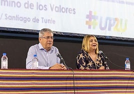 Algunos de los profesionales durante su ponencia en la jornada del jueves.