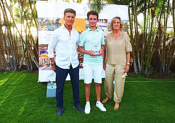 El vencedor Iván Bravo de Laguna.