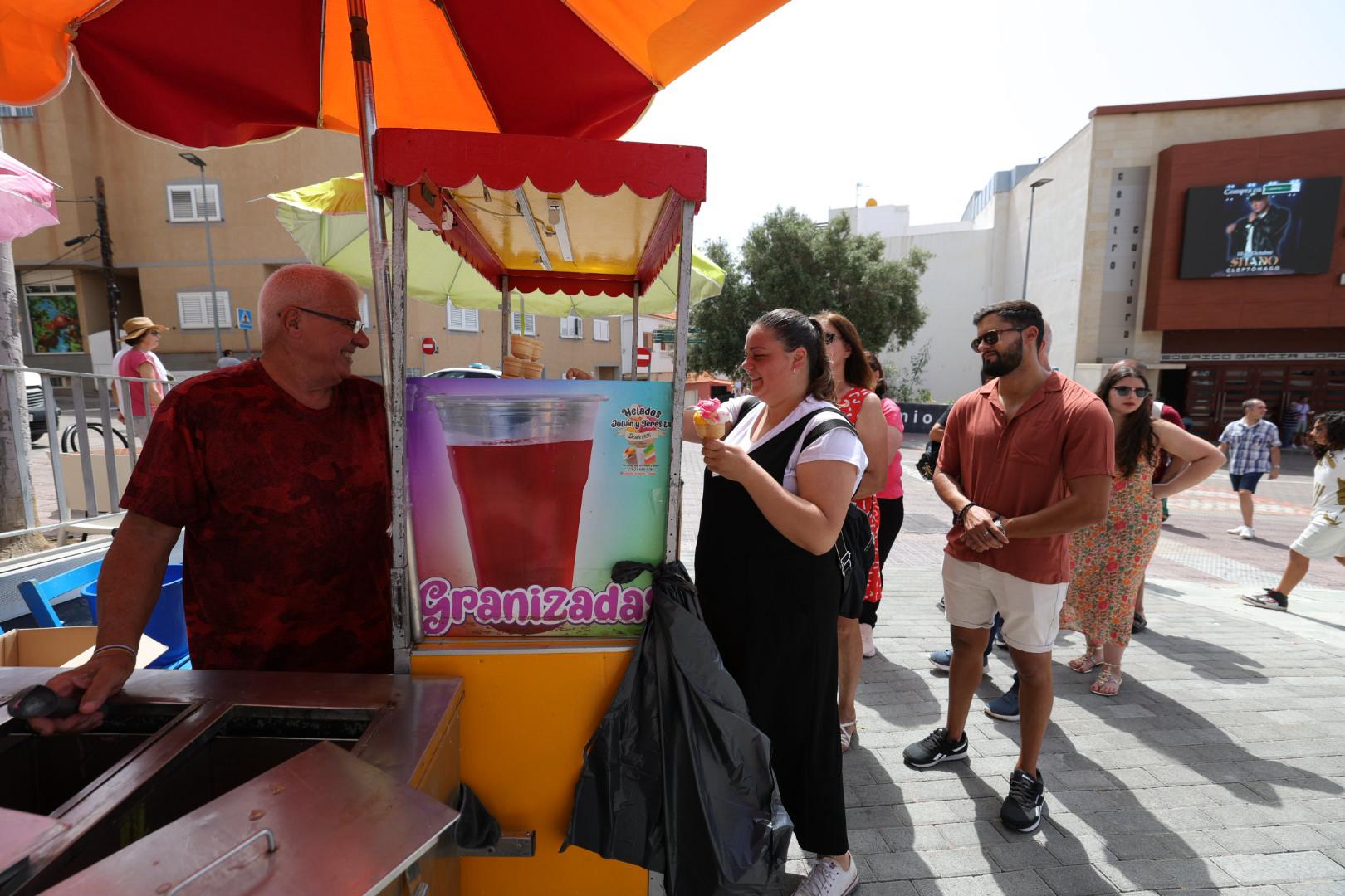 Helado, terraza y playa para combatir el calor