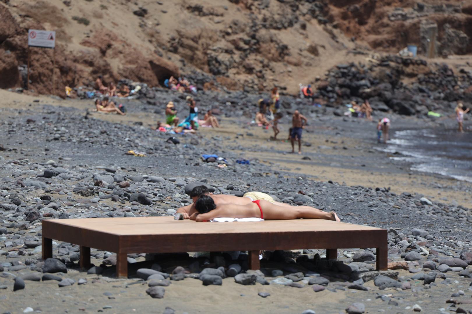 Helado, terraza y playa para combatir el calor