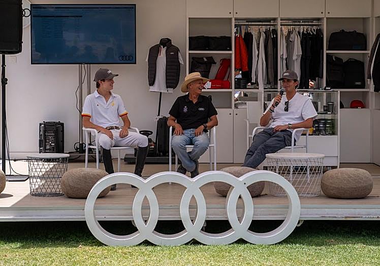 Pablo y Salvador Astolfi, en su charla.