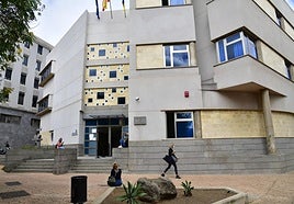Las instalaciones de la sede judicial de Arucas.