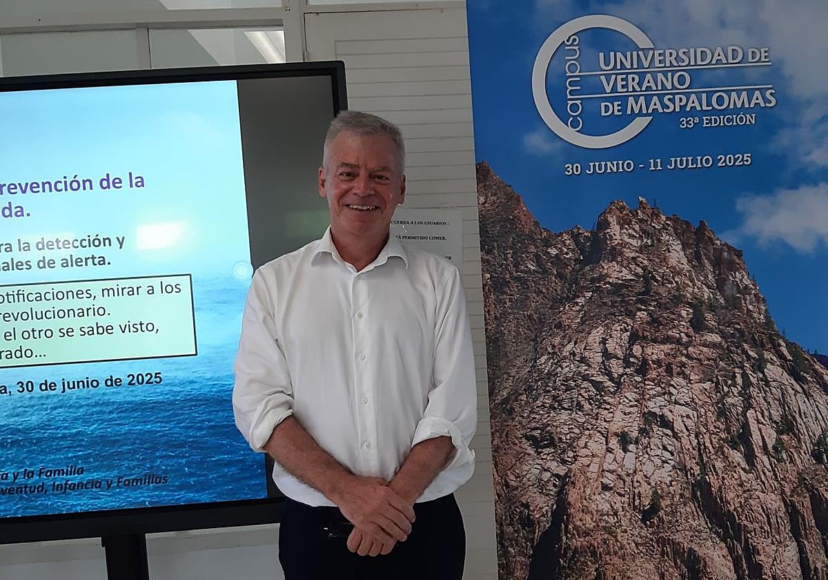 El psicopedagogo Calixto Herrera.