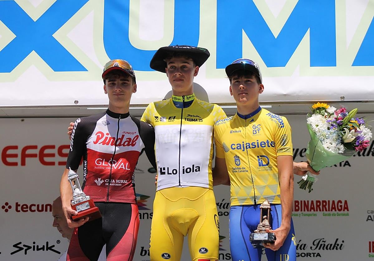 Darío Gimeno finalizó tercero en la clasificación general.