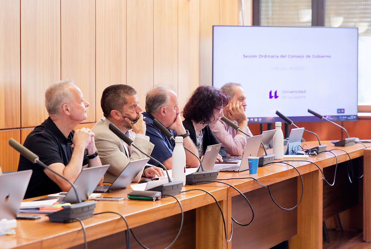 Consejo de Gobierno de la Universidad de La Laguna.