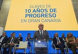 Antonio Morales presume de Cabildo tras 10 años en el mando.