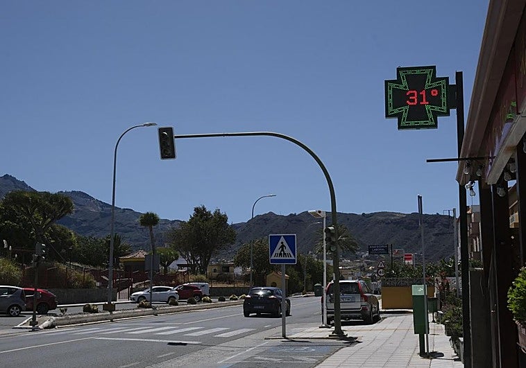 Foto archivo de una ola de calor en Gran Canaria.