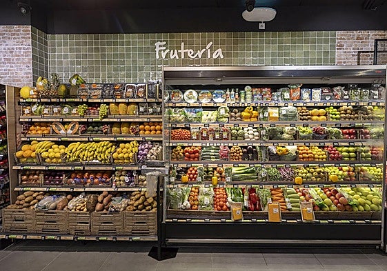 Sección de Frutería de una tienda de SPAR Gran Canaria.