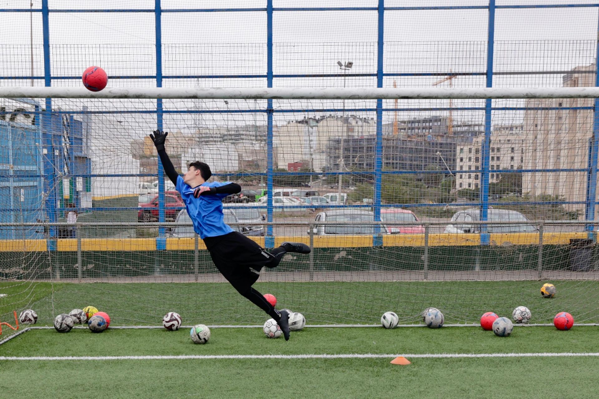 Así se entrena en el campus &#039;Más que Porteros&#039; con Javi Ortega