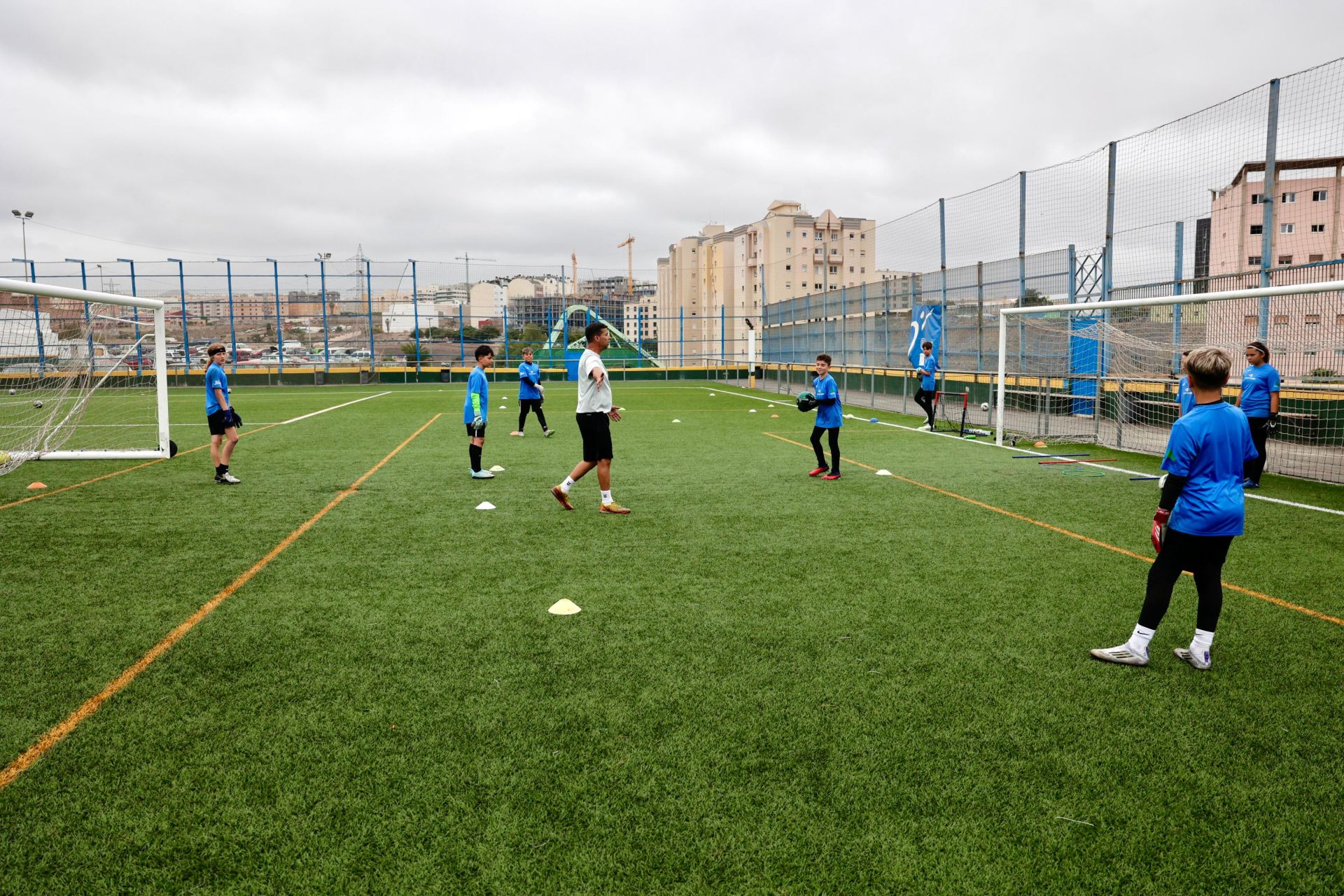 Así se entrena en el campus &#039;Más que Porteros&#039; con Javi Ortega
